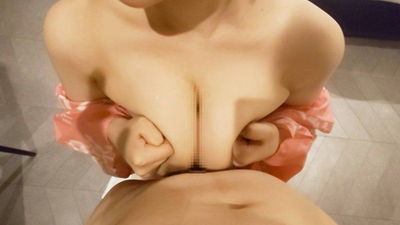 FC2-PPV-4752202 浴衣のIカップ爆乳彼女にじっくり乳揉み＆仁王立ちパイズリさせてもらった件w